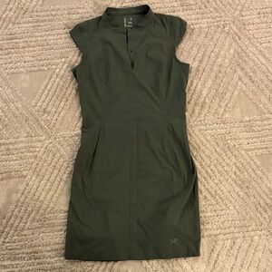 Arc'teryx Forest Green Mini Dress